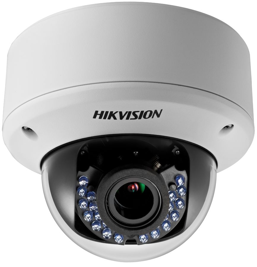 Камера видеонаблюдения HIKVISION DS-2CE56D1T-AVPIR3Z, 2.8 - 12 мм, белый Камера видеонаблюдения HIKVISION DS-2CE56D1T-AVPIR3Z, 2.8 - 12 мм, белыйКамеры видеонаблюдения<br>съемка: цветная; матрица: CMOS, 2Мп, объектив 2.8 - 12 мм; исполнение: уличная; видео: 25 кадр/с, 1920 х 1080; ИК-подсветка; антивандальная; влагозащищенная; низкотемпературная; детектор движения<br><br>Цвет: белый