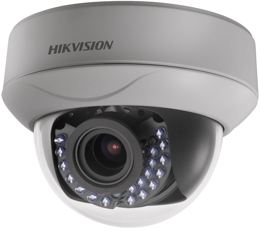 Камера видеонаблюдения HIKVISION DS-2CE56D5T-VFIR, 2.8 - 12 мм, белый Камера видеонаблюдения HIKVISION DS-2CE56D5T-VFIR, 2.8 - 12 мм, белыйКамеры видеонаблюдения<br>съемка: цветная; матрица: CMOS, 2Мп, объектив 2.8 - 12 мм; исполнение: внутренняя; видео: 25 кадр/с, 1920 х 1080; ИК-подсветка; съемка в HDR; детектор движения<br><br>Цвет: белый