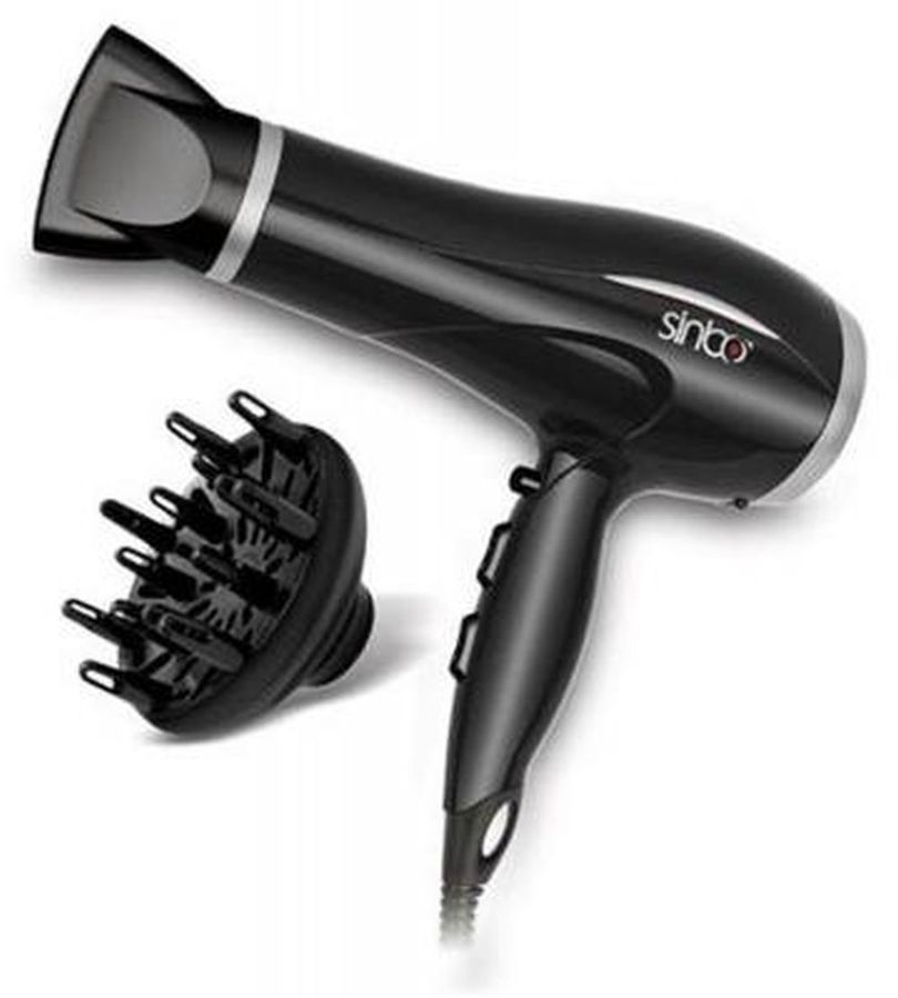 Фен SINBO SHD 7054, 2000Вт, черный и красный Фен SINBO SHD 7054, 2000Вт, черный и красныйФены<br>Фен для быстрой сушки волос с одним температурным и скоростным режимом. Насадка-концентратор позволит направленно сушить и укладывать локоны. Петелька для подвешивания позволит размещать фен там, где он всегда будет у вас под рукой.<br><br>Цвет: черный и красный