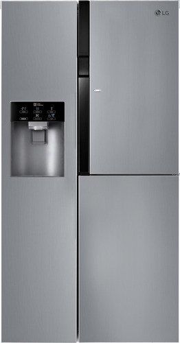 Холодильник LG GC-J247JABV, двухкамерный, серебристый Холодильник LG GC-J247JABV, двухкамерный, серебристыйХолодильники<br>количество камер: двухкамерный; расположение морозильной камеры- сбоку (Side by Side), размораживание морозильной камеры- No Frost, общий объем 663л, объем холодильной камеры 416л, объем морозильной камеры 247л, зона свежести, антибактериальное покрытие, защита от детей, цвет: серебристый<br><br>Цвет: серебристый