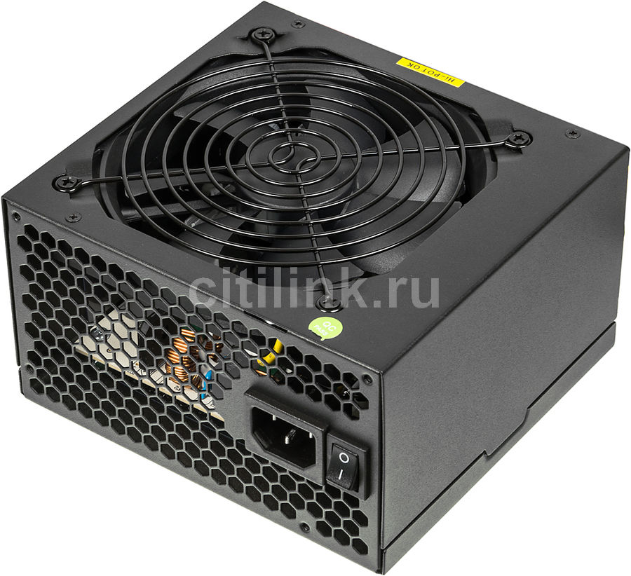 Блок питания ACCORD ACC-500W-80BR, 500Вт, 120мм, черный, retail Блок питания ACCORD ACC-500W-80BR, 500Вт, 120мм, черный, retailБлоки питания<br>АТХv2.31; размер вентилятора 120мм; мощность: 500Вт; стандарт 80 PLUS BRONZE; питание MB и CPU: 24+4+4 pin; питание видеокарты: 6+2 pin; разъемы Molex: 2шт; разъемы SATA: 6шт; cетевой кабель в комплекте; цвет: черный; тип поставки Ret<br><br>Цвет: черный
