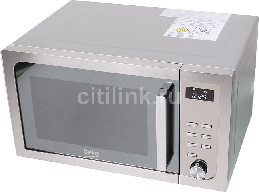 Микроволновая печь BEKO MOF23110X, серебристый Микроволновая печь BEKO MOF23110X, серебристыйМикроволновые печи<br>мощность 800Вт, объем 23л, автоматическая разморозка, цвет- серебристый<br>