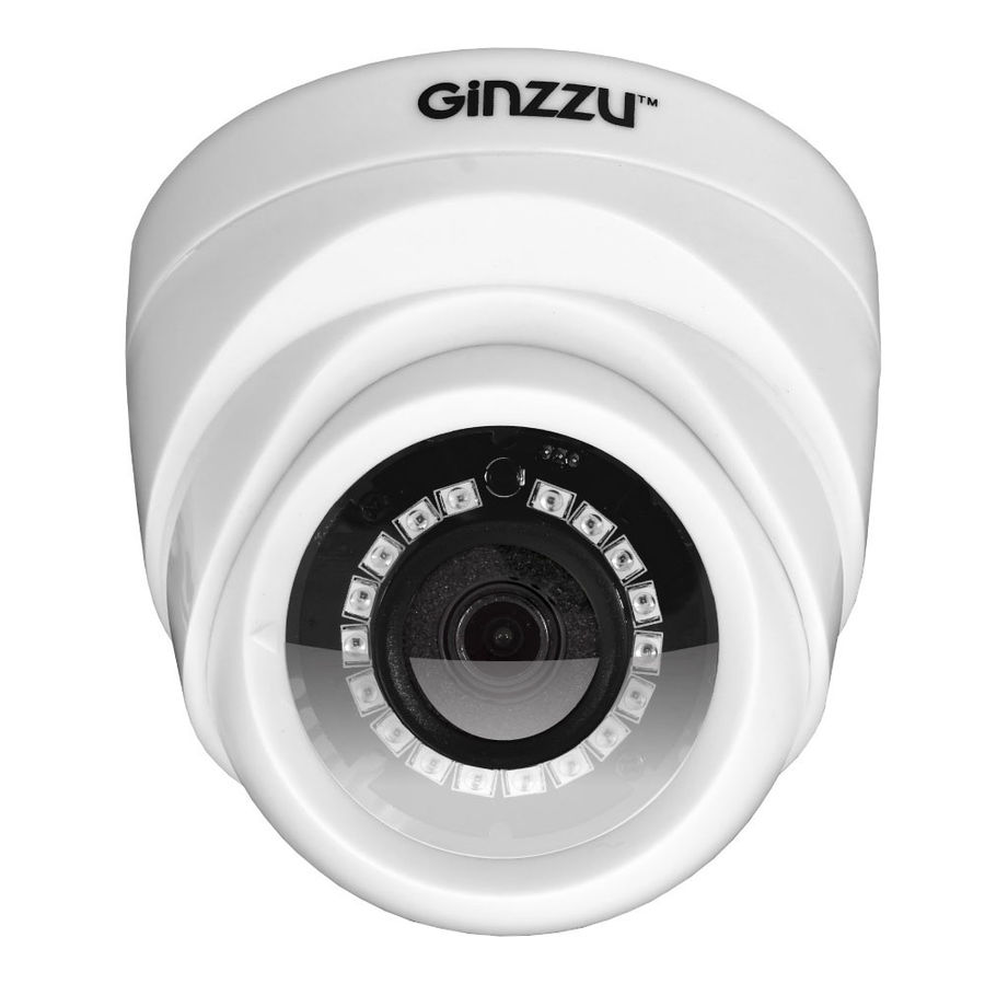 Камера видеонаблюдения GINZZU HID-1031O, 3.6 мм, белый Камера видеонаблюдения GINZZU HID-1031O, 3.6 мм, белыйКамеры видеонаблюдения<br>съемка: цветная; 1Мп, объектив 3.6 мм; 62°; исполнение: внутренняя; 1280 х 720; ИК-подсветка; RJ-45<br><br>Цвет: белый
