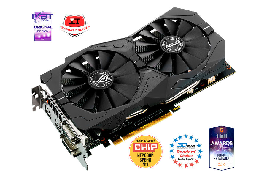 Видеокарта ASUS GeForce GTX 1050TI, STRIX-GTX1050TI-O4G-GAMING, 4Гб, GDDR5, OC, Ret Видеокарта ASUS GeForce GTX 1050TI, STRIX-GTX1050TI-O4G-GAMING, 4Гб, GDDR5, OC, RetВидеокарты<br>nVidia GeForce GTX 1050TI; частота процессора: 1379 МГц (1506 МГц, в режиме Boost); частота памяти: 7008МГц; объём видеопамяти: 4Гб; тип видеопамяти: GDDR5; OverClock Edition; DirectX 12/OpenGL 4.5; доп. питание: 6 pin; блок питания не менее: 300Вт; тип поставки: Ret<br>