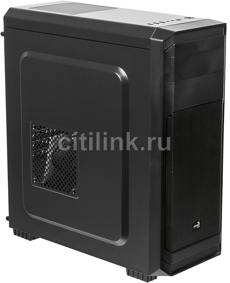 Корпус ATX AEROCOOL AERO-300, Midi-Tower, без БП, черный Корпус ATX AEROCOOL AERO-300, Midi-Tower, без БП, черныйКорпуса<br>размер: Midi-Tower; USB 2.0: 2шт, USB 3.0: 1шт, + аудио на передней панели; отсеки внешние 5.25- 1шт, внутренние 3.5- 2шт; материал стенок - сталь, 0.45мм, видеокарта длиной, до: 347мм<br>