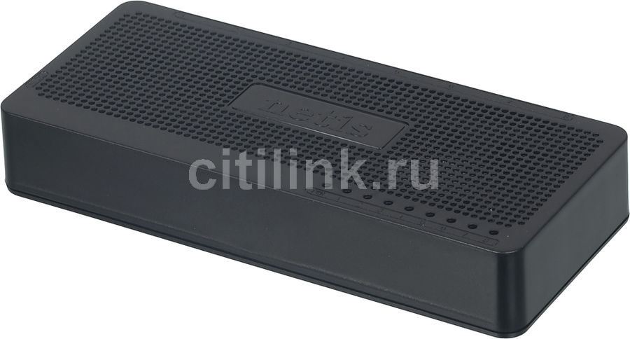 Коммутатор NETIS ST3108S, ST3108S Коммутатор NETIS ST3108S, ST3108SКоммутаторы<br>неуправляемый, настольный, порты 10-100Base-TX: 8 шт.<br>