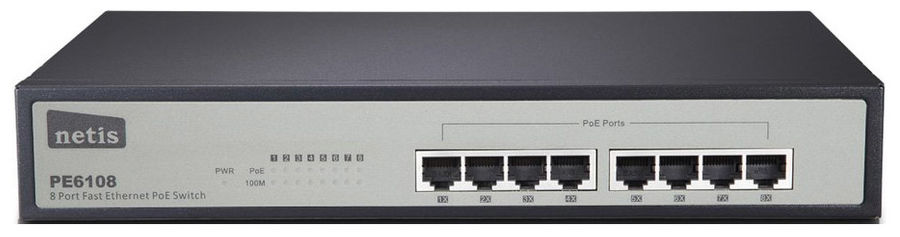 Коммутатор NETIS PE6108