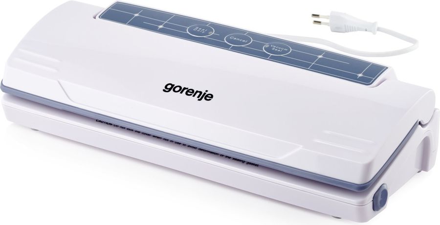 Вакуумный упаковщик Gorenje VS110W 110Вт серебристый/черный Вакуумный упаковщик Gorenje VS110W 110Вт серебристый/черныйПрочая кухонная техника<br><br><br>Цвет: серебристый / черный