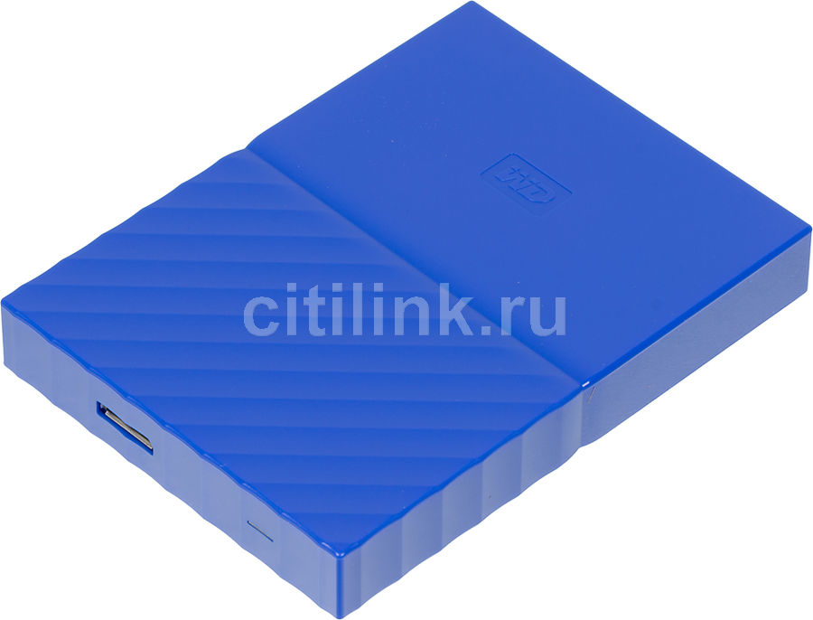 Внешний жесткий диск WD My Passport WDBBEX0010BBL-EEUE, 1Тб, синий Внешний жесткий диск WD My Passport WDBBEX0010BBL-EEUE, 1Тб, синийВнешние жесткие диски<br>объём: 1Тб; портативный; интерфейс USB 3.0; форм-фактор 2.5<br><br>Линейка: My Passport<br>Цвет: синий