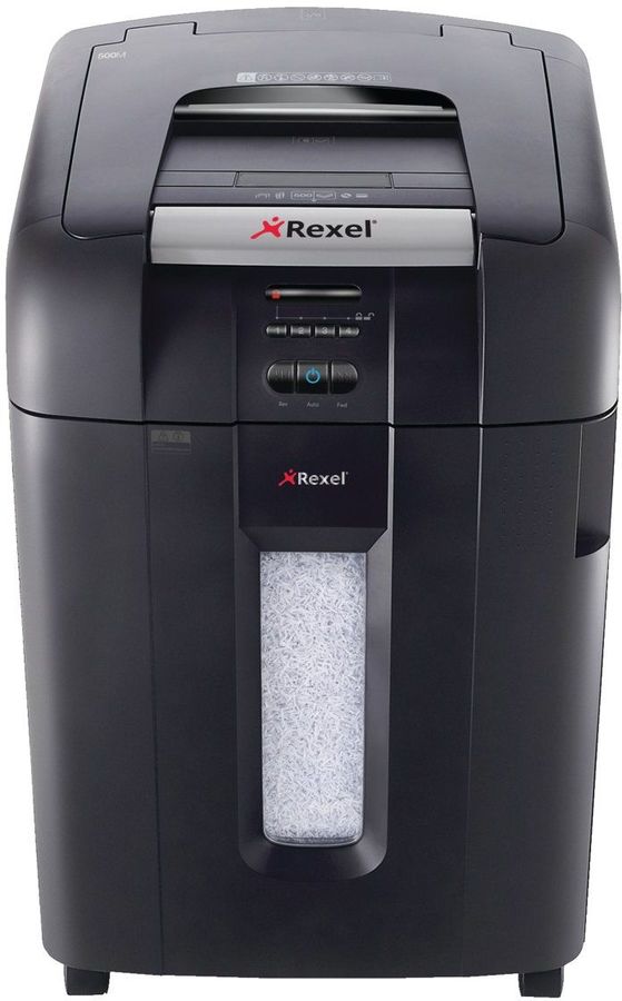 Уничтожитель бумаг REXEL Auto+ 500M, P-5, 2х15 мм [2104500eu]