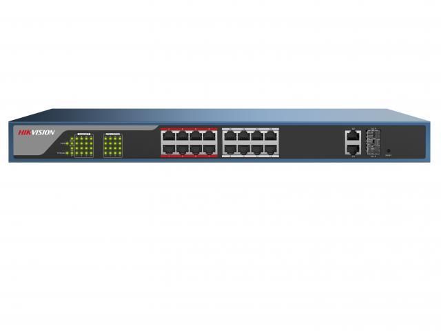 Коммутатор HIKVISION DS-3E1318P-E Коммутатор HIKVISION DS-3E1318P-EАксессуары для видеокамер<br><br>