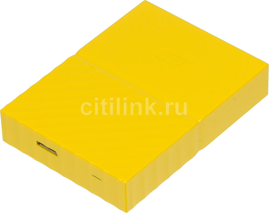 Внешний жесткий диск WD My Passport WDBUAX0020BYL-EEUE, 2Тб, желтый Внешний жесткий диск WD My Passport WDBUAX0020BYL-EEUE, 2Тб, желтыйВнешние жесткие диски<br>объём: 2Тб; портативный; интерфейс USB 3.0; форм-фактор 2.5<br><br>Линейка: My Passport<br>Цвет: желтый