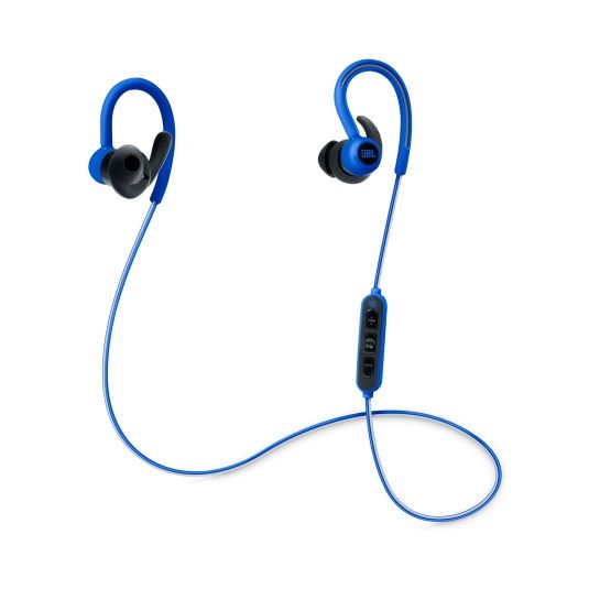 Гарнитура JBL Reflect Contour, вкладыши, синий, беспроводные bluetooth Гарнитура JBL Reflect Contour, вкладыши, синий, беспроводные bluetoothНаушники<br>Беспроводные спортивные наушники с надежной посадкой. Два аккумулятора обеспечивают до 8 часов непрерывного воспроизведения аудио, чего достаточно даже для нескольких тренировок. Светоотражающие кабели - предназначены для хорошей видимости в темное время суток.<br><br>Цвет: синий
