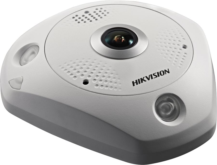 Видеокамера IP HIKVISION DS-2CD6332FWD-IVS, 1.19 мм, белый Видеокамера IP HIKVISION DS-2CD6332FWD-IVS, 1.19 мм, белыйКамеры видеонаблюдения<br>съемка: цветная; матрица: CMOS, 3Мп, объектив 1.19 мм; 180°; исполнение: уличная; видео: 25 кадр/с, 2048 х 1536; съемка в HDR; PoE; слот для карт памяти; антивандальная; влагозащищенная; низкотемпературная; микрофон; детектор движения; RJ-45<br><br>Цвет: белый