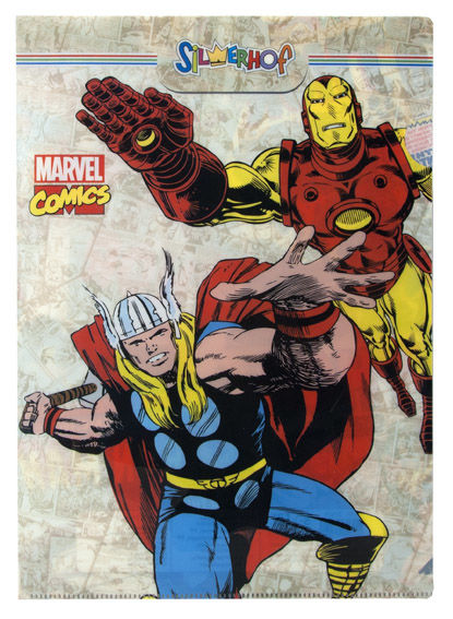 Папка-уголок Silwerhof Marvel comics 255144 гладкий A4 0.2мм Папка-уголок Silwerhof Marvel comics 255144 гладкий A4 0.2ммАксессуары для начальной школы<br>формат: A4; фактура: гладкий; толщина пластика: 0.2мм<br>