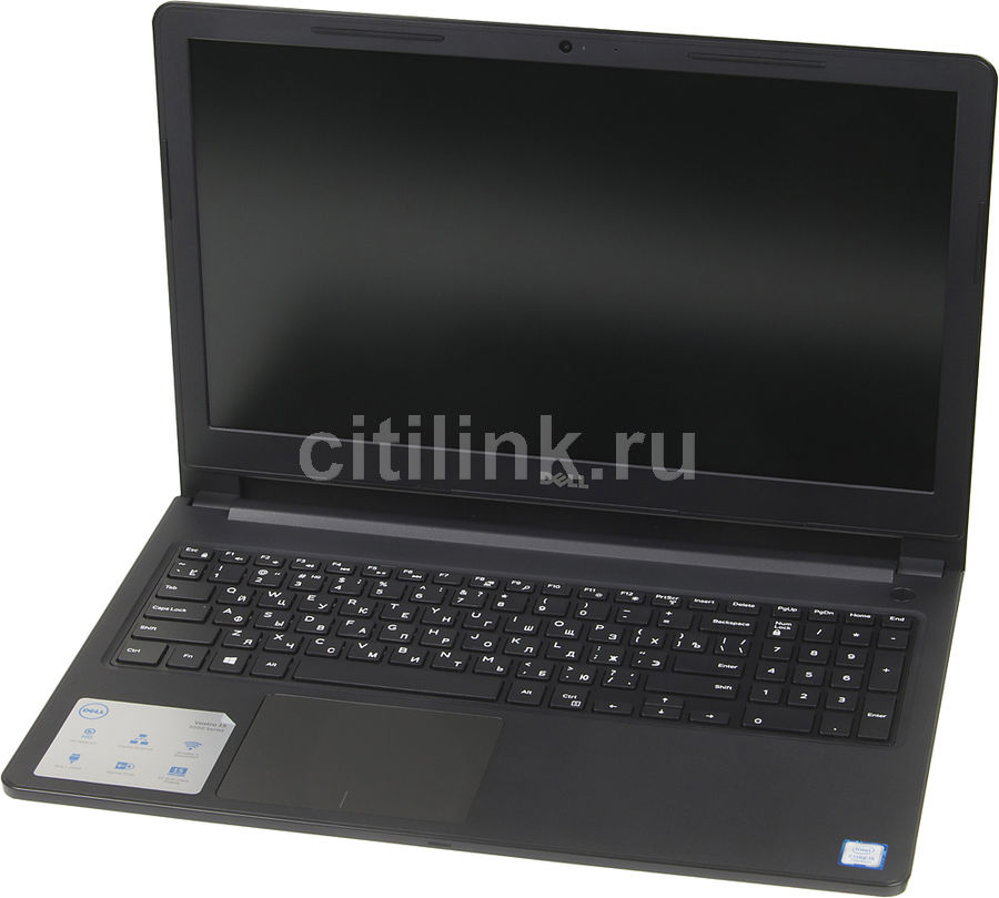 Ноутбук DELL Vostro 3568, 15.6, Intel Core i3 6006U 2ГГц, 4Гб, 500Гб, Intel HD Graphics 520, DVD-RW, Windows 10 Home, 3568-8154, черный ноутбук fujitsu lifebook a555 15 6 intel core i3 5005u 2 0ггц 4гб 500гб intel hd graphics 5500 dvd rw windows 10 home lkn a5550m0016ru черный