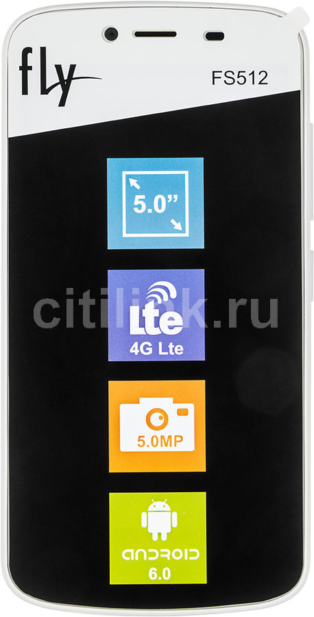 Смартфон FLY Nimbus 10 FS512, золотистый
