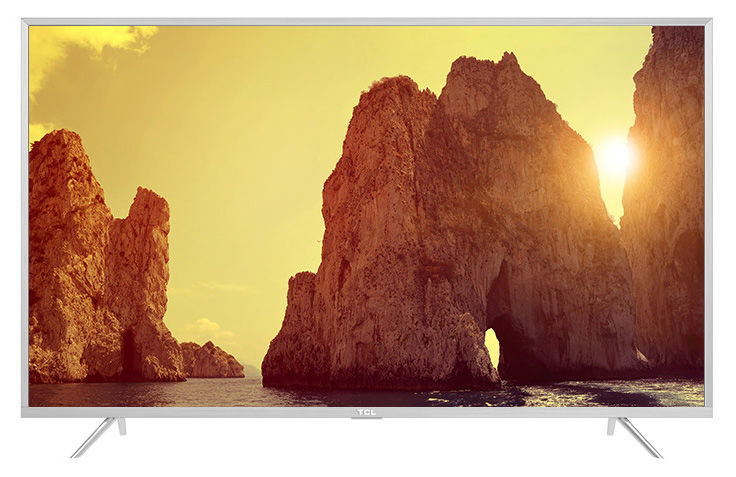 LED телевизор TCL L43P2US R, 43, Ultra HD 4K (2160p), серебристый LED телевизор TCL L43P2US R, 43, Ultra HD 4K (2160p), серебристыйТелевизоры<br>диагональ: 43; яркость: 280кд/м2; HDTV Ultra HD 4K (2160p); тюнер DVB-T; DVB-T2; DVB-С; тип USB: мультимедийный; USB 3.0; разъем Ethernet 1; VESA 100x100; цвет: серебристый<br><br>Цвет: серебристый