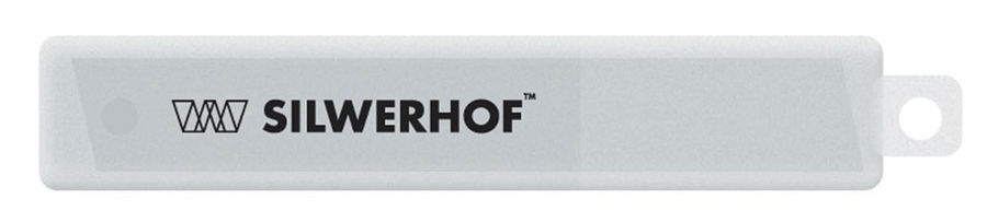 Лезвия для канцелярского ножа Silwerhof 461001 шир.лез.9мм (упак.:10шт) пласт.кор. Лезвия для канцелярского ножа Silwerhof 461001 шир.лез.9мм (упак.:10шт) пласт.кор.Ножницы и канцелярские ножи<br>назначение: для канцелярского ножа; ширина лезвия: 9мм<br>