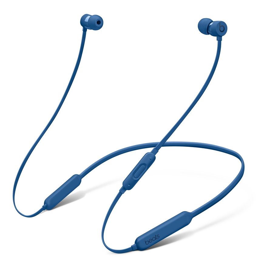 Гарнитура BEATS BeatsX, вкладыши, синий, беспроводные bluetooth Гарнитура BEATS BeatsX, вкладыши, синий, беспроводные bluetoothНаушники<br>Чистое и естественное звучание любимой музыки будет сопровождать вас целый день — наушники могут работать без подзарядки до 8 часов. 5-минутной зарядки Fast Fuel хватит ещё на 2 часа воспроизведения. Наушники с уникальным кабелем Flex-Form можно не снимать целый день.<br><br>Цвет: синий