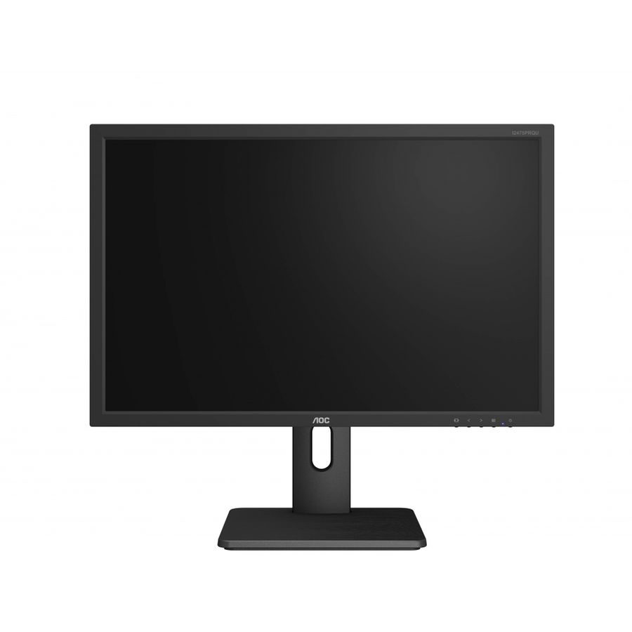 Монитор ЖК AOC I2475PRQU 24, черный Монитор ЖК AOC I2475PRQU 24, черныйМониторы<br>размер экрана: 24, широкоформатная матрица IPS с разрешением 1920x1200, отношением сторон 16:10, яркостью 250кд/м2, встроенными динамиками, регулируемой эргономичной подставкой, разъем D-SUB (VGA), DVI, HDMI, Display Port<br><br>Цвет: черный