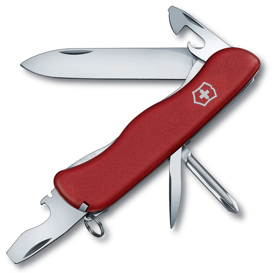 Нож перочинный Victorinox ADVENTURER (0.8453) 111мм 11функций красный Нож перочинный Victorinox ADVENTURER (0.8453) 111мм 11функций красныйНожи перочинные<br>количество функций: 11шт; длина лезвия: 85мм<br><br>Цвет: красный