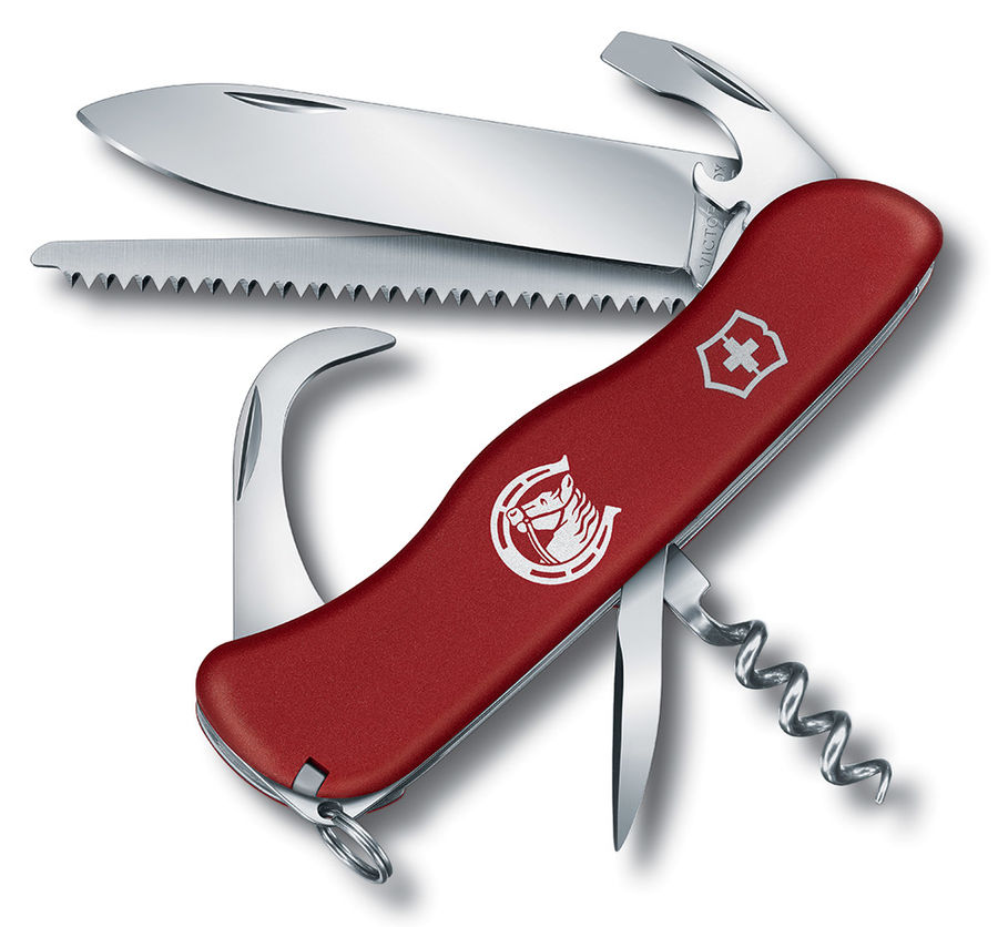 Нож перочинный Victorinox EQUESTRIAN (0.8583) 111мм 12функций красный Нож перочинный Victorinox EQUESTRIAN (0.8583) 111мм 12функций красныйНожи перочинные<br>Идеальный компаньон для наездника и любителя конного спорта.<br><br>Цвет: красный