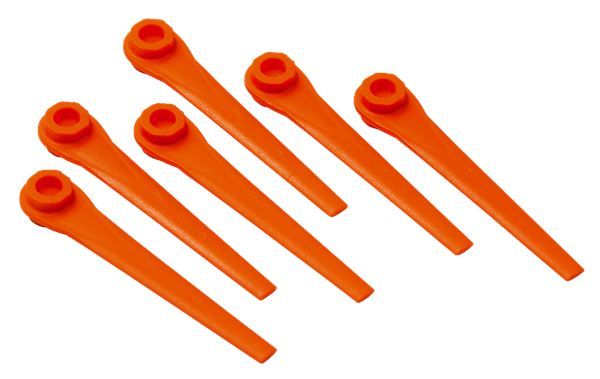 Сменный нож GARDENA 05368-20.000.00 Сменный нож GARDENA 05368-20.000.00Оснастка к садовой технике<br>Ножи запасные GARDENA предназначены для турботриммеров AccuCut 400 Li (арт. 8840-20), AccuCut 450 Li (арт. 8841-20) и AccuCut (арт. 2417-20). В одном комплекте 20 ножей.<br>