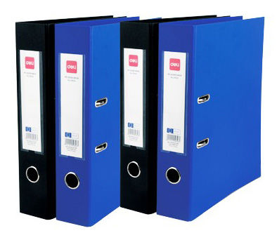 Папка-регистратор Deli E39654BLUE A4 70мм РР/РР синий мет.окант. разборная смен.карм. на кор. Папка-регистратор Deli E39654BLUE A4 70мм РР/РР синий мет.окант. разборная смен.карм. на кор.Папки с арочным механизмом<br>формат: A4; ширина корешка: 70мм; покрытие: полипропилен/полипропилен; окантовка: металлическая окантовка<br>