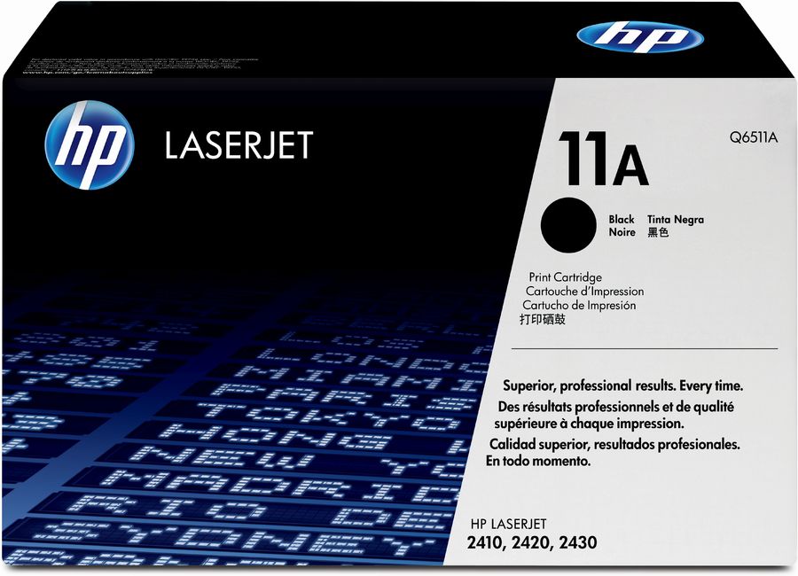 Картридж HP Q6511A черный Картридж HP Q6511A черныйКартриджи<br>черный, примерный ресурс(страниц)- 6000, для LJ 2410/2420/2430<br><br>Цвет: черный