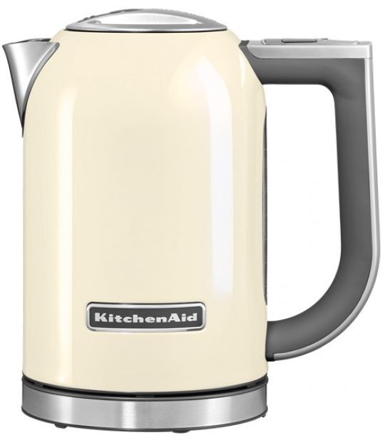 Чайник электрический KITCHENAID 5KEK1722, 2400Вт, серебристый матовый и кремовый