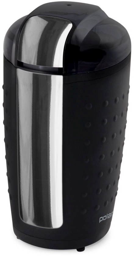 Кофемолка POLARIS PCG 1420, черный Кофемолка POLARIS PCG 1420, черныйКофемолки<br>мощность 200Вт; система помола: ротационный нож; вместимость 70г; импульсный режим; цвет- черный<br><br>Цвет: черный