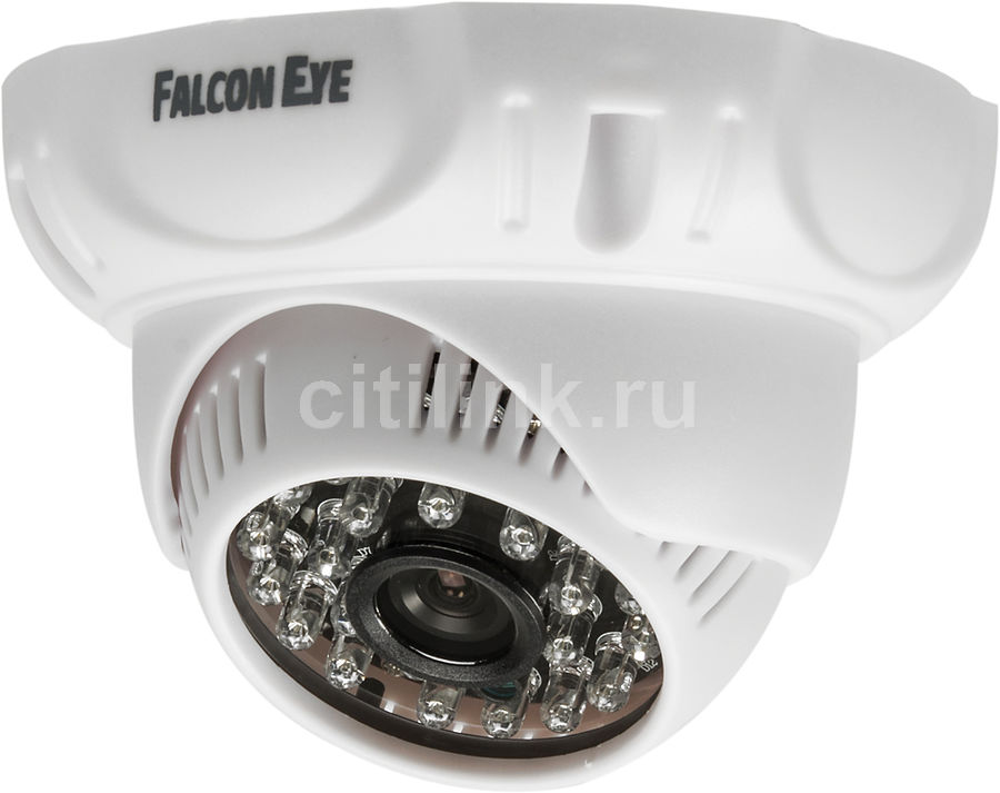 Камера видеонаблюдения FALCON EYE FE-D720MHD/20M, 3.6 мм, белый Камера видеонаблюдения FALCON EYE FE-D720MHD/20M, 3.6 мм, белыйКамеры видеонаблюдения<br>съемка: цветная; матрица: CMOS, 1Мп, объектив 3.6 мм; исполнение: внутренняя; 1280 х 800; ИК-подсветка; съемка в HDR<br><br>Цвет: белый