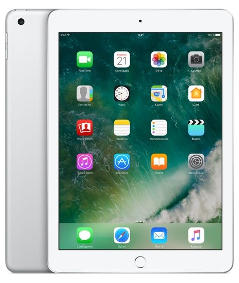 Планшет APPLE iPad 32Gb Wi-Fi + Cellular MP1L2RU/A, 2GB, 32GB, 3G, 4G, iOS серебристый Планшет APPLE iPad 32Gb Wi-Fi + Cellular MP1L2RU/A, 2GB, 32GB, 3G, 4G, iOS серебристыйПланшеты<br>сенсорный экран, Multitouch, диагональ: 9.7 (24.6 см), разрешение: 2048 x 1536, поддержка 3G, поддержка 4G, Wi-Fi, Bluetooth, EDGE, A-GPS, ГЛОНАСС, основная камера: 8Мп, фронтальная камера: 1.2Мп, fingerprint, объём встроенной памяти: 32Гб, операционная система: iOS<br><br>Линейка: iPad<br>Цвет: серебристый