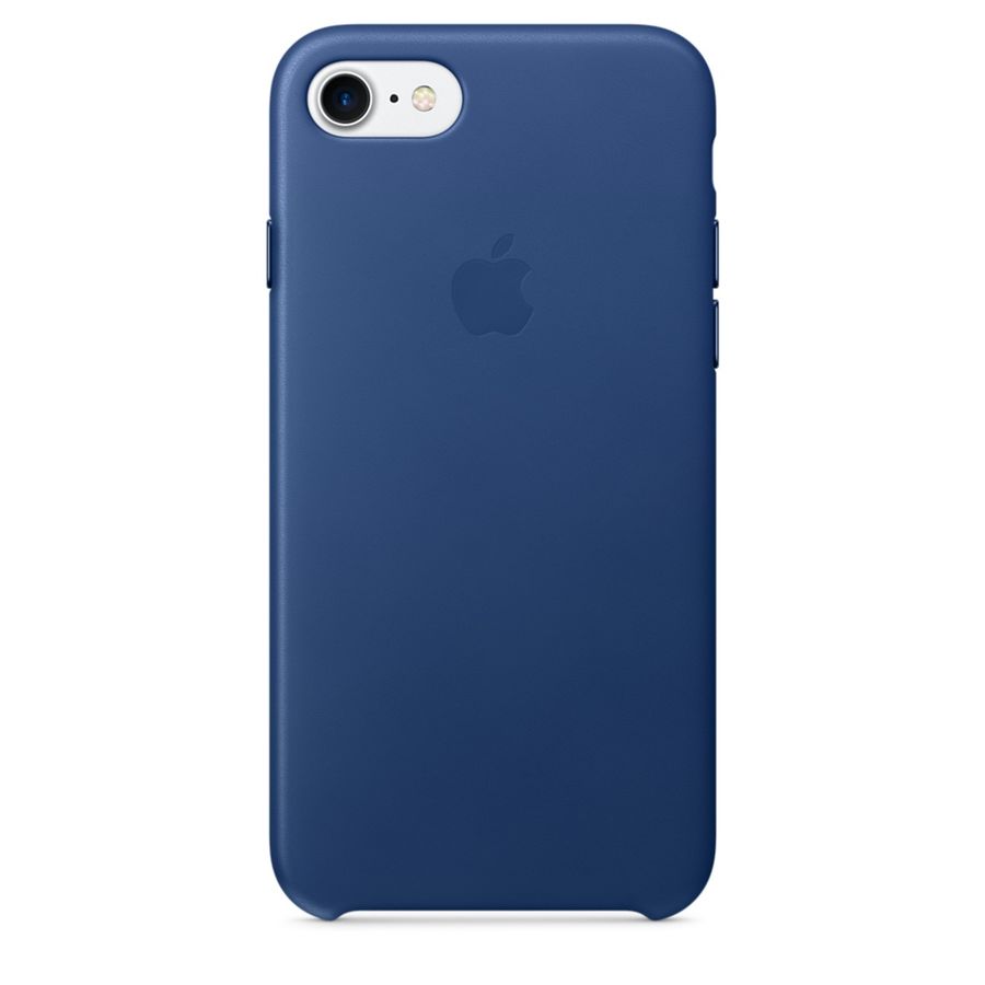 Чехол (клип-кейс) APPLE MPT92ZM/A, для Apple iPhone 7, темно-синий Чехол (клип-кейс) APPLE MPT92ZM/A, для Apple iPhone 7, темно-синийЧехлы для смартфонов<br>Эти чехлы изготовлены из мягкой кожи европейского производства, которая со временем покрывается благородной патиной. Мягкая внутренняя поверхность, выполненная из микроволокна, защищает корпус вашего iPhone. А кнопки из обработанного алюминия идеально подходят по цвету к чехлу.<br><br>Цвет: темно-синий/сапфир<br>Тип чехла: накладка