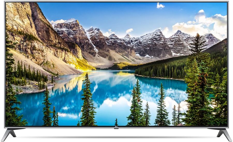 LED телевизор LG 49UJ740V R, 49, Ultra HD 4K (2160p), титан LED телевизор LG 49UJ740V R, 49, Ultra HD 4K (2160p), титанТелевизоры<br>диагональ: 49; разрешение: 3840 x 2160; HDTV Ultra HD 4K (2160p); DVB-T2; DVB-С; DVB-S2; тип USB: мультимедийный; разъем Ethernet 1; VESA 200x200; цвет: титан<br><br>Цвет: титан