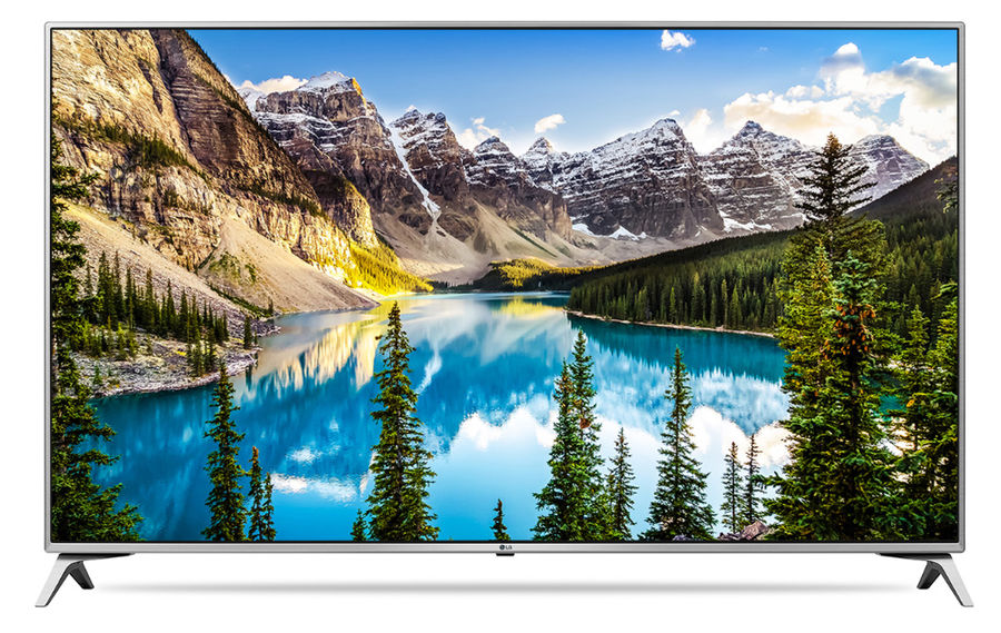LED телевизор LG 55UJ651V R, 55, Ultra HD 4K (2160p), серебристый led телевизор samsung ue55mu6100uxru r 55 ultra hd 4k 2160p черный