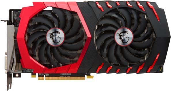 Видеокарта MSI Radeon RX 580, RX 580 GAMING X 8G, 8Гб, GDDR5, OC, Ret Видеокарта MSI Radeon RX 580, RX 580 GAMING X 8G, 8Гб, GDDR5, OC, RetВидеокарты<br>AMD Radeon RX 580; частота процессора: 1380 МГц (1393 МГц, в режиме Boost); частота памяти: 8000МГц; объём видеопамяти: 8Гб; тип видеопамяти: GDDR5; OverClock Edition; поддержка: CrossFireX; DirectX 12/OpenGL 4.5; доп. питание: 8 pin; блок питания не менее: 500Вт; тип поставки: Ret<br>