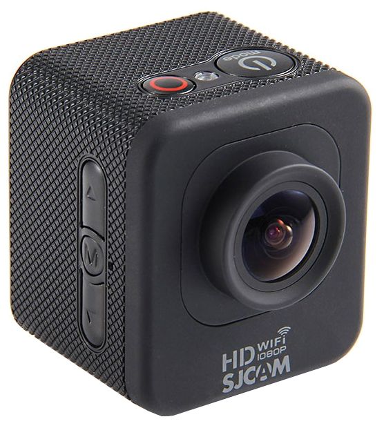 Экшн-камера SJCAM M10 WiFi Сube Mini 1080p, WiFi, черный Экшн-камера SJCAM M10 WiFi Сube Mini 1080p, WiFi, черныйЭкшн камеры<br>макс. разрешение видеозаписи - 1080p; 1 х CMOS 12Мп; 1920 х 1080 30 кадров/сек; 170°; фотосъемка; дисплей; USB; HDMI; кейс; WiFi - встроенный<br><br>Цвет: черный