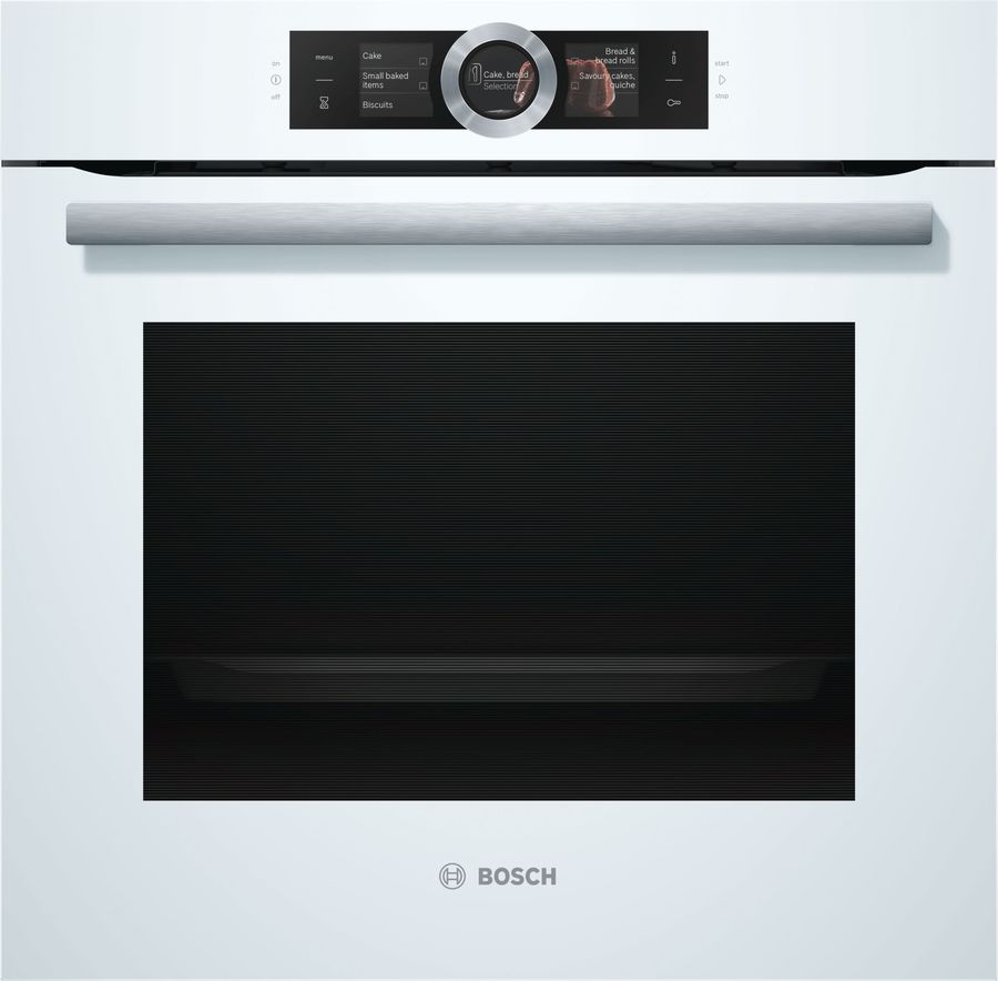 Духовой шкаф BOSCH HBG6769W1F, белый Духовой шкаф BOSCH HBG6769W1F, белыйЭлектрические духовые шкафы<br>электрическая; мощность подключения: 3650Вт; объем: 71л; конвекция; защита от детей; ширина 59.5см; цвет: белый<br><br>Цвет: белый