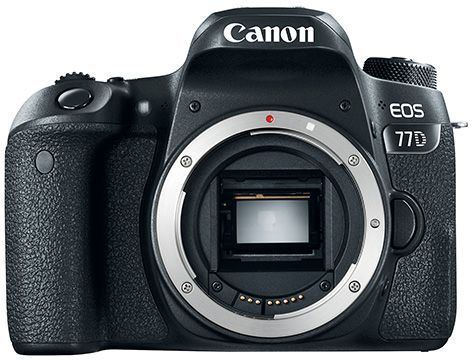 Зеркальный фотоаппарат CANON EOS 77D body, черный Зеркальный фотоаппарат CANON EOS 77D body, черныйЗеркальные фотоаппараты<br>разрешение 24.2млн.пикселей, матрица CMOS поворотный ЖК-дисплей 3, тип карт памяти- SDXC, байонет Canon EF/EF-S, запись видео 1080p<br><br>Линейка: EOS<br>Цвет: черный