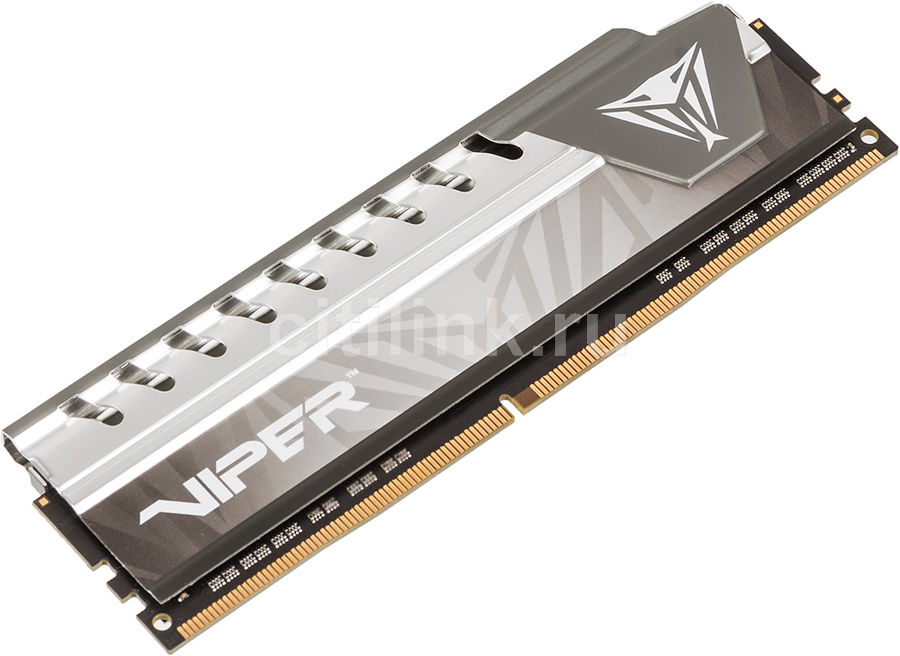 Модуль памяти PATRIOT Viper Elite PVE48G213C4GY DDR4 - 8Гб 2133, DIMM, Ret Модуль памяти PATRIOT Viper Elite PVE48G213C4GY DDR4 - 8Гб 2133, DIMM, RetМодули памяти<br>288-pin; частота: 2133; латентность: CL14; форм-фактор: DIMM; оснащается радиатором для эффективного охлаждения, тип поставки: Ret<br><br>Линейка: Viper Elite