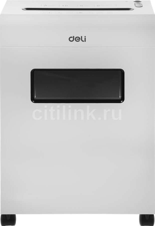 Уничтожитель бумаг DELI E9921-EU, уровень 3, 3х16мм Уничтожитель бумаг DELI E9921-EU, уровень 3, 3х16ммУничтожители бумаг<br>одновременная загрузка, листов 6; резка на фрагменты; объем корзины 16л; класс секретности: уровень 3; Переработка скрепок; Переработка степплерных скоб<br>