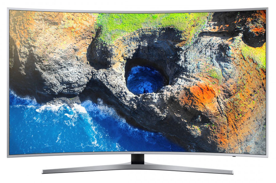 LED телевизор SAMSUNG UE49MU6500UXRU R, 49, Ultra HD 4K (2160p), серебристый led телевизор samsung qe65q7camuxru r 65 ultra hd 4k 2160p серебристый