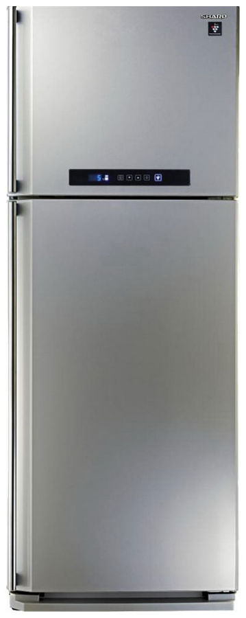 Холодильник SHARP SJ-PC58ASL, двухкамерный, серебристый Холодильник SHARP SJ-PC58ASL, двухкамерный, серебристыйХолодильники<br>количество камер: двухкамерный; расположение морозильной камеры- сверху, размораживание морозильной камеры- No Frost, общий объем 437л, объем холодильной камеры 329л, объем морозильной камеры 108л, зона свежести, цвет: серебристый<br><br>Цвет: серебристый