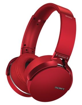 Наушники SONY MDRXB950B1R.E, накладные, красный, беспроводные bluetooth Наушники SONY MDRXB950B1R.E, накладные, красный, беспроводные bluetoothНаушники<br>Любимые треки заиграют новыми оттенками звучания благодаря технологии EXTRA BASS. В этих наушниках можно слушать музыку по беспроводному соединению Bluetooth до 18 часов.<br><br>Цвет: красный