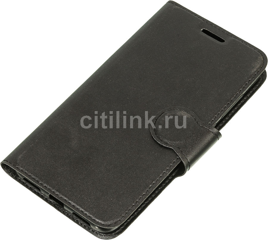 Чехол (флип-кейс) REDLINE Book Type, для Huawei Honor 8 Lite, черный [ут000011089]