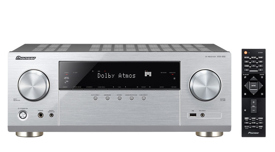 AV-ресивер PIONEER VSX-932-S, серебристый AV-ресивер PIONEER VSX-932-S, серебристыйРесиверы Hi-Fi<br>7.2; мощность на канал: 130Вт(6 Ом); сигнал / шум 106дБ; Bi-Amping; поддержка 3D; 1080p; 4K; ночной режим; цвет: серебристый<br><br>Цвет: серебристый