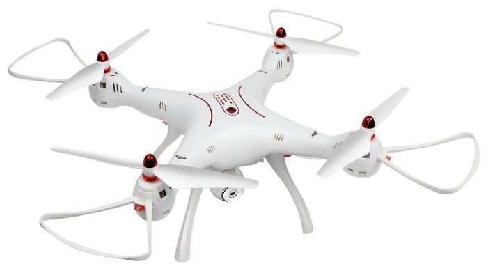 Квадрокоптер SYMA X8SC с камерой, белый Квадрокоптер SYMA X8SC с камерой, белыйКвадрокоптеры<br>количество моторов: 4; Wi-Fi<br><br>Цвет: белый