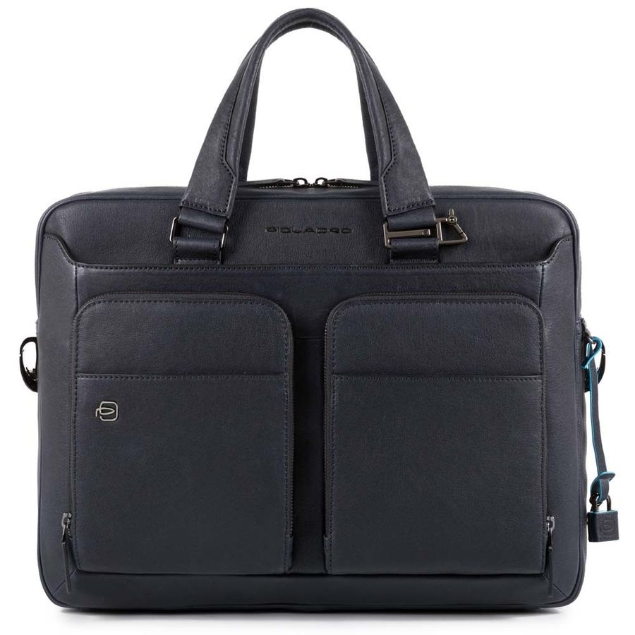Сумка мужская Piquadro Black Square CA2849B3/BLU синий натур.кожа Сумка мужская Piquadro Black Square CA2849B3/BLU синий натур.кожаСумки<br>Мужская кожаная сумка с одним отделением, отсеком под 15 дюймовый ноутбук и планшет, внутренними и внешними карманами на молнии, а также плечевым ремнем. Выполнена из мелкозернистой кожи. Новая коллекция Piquadro Black Square.<br><br>Линейка: Black Square<br>Цвет: синий